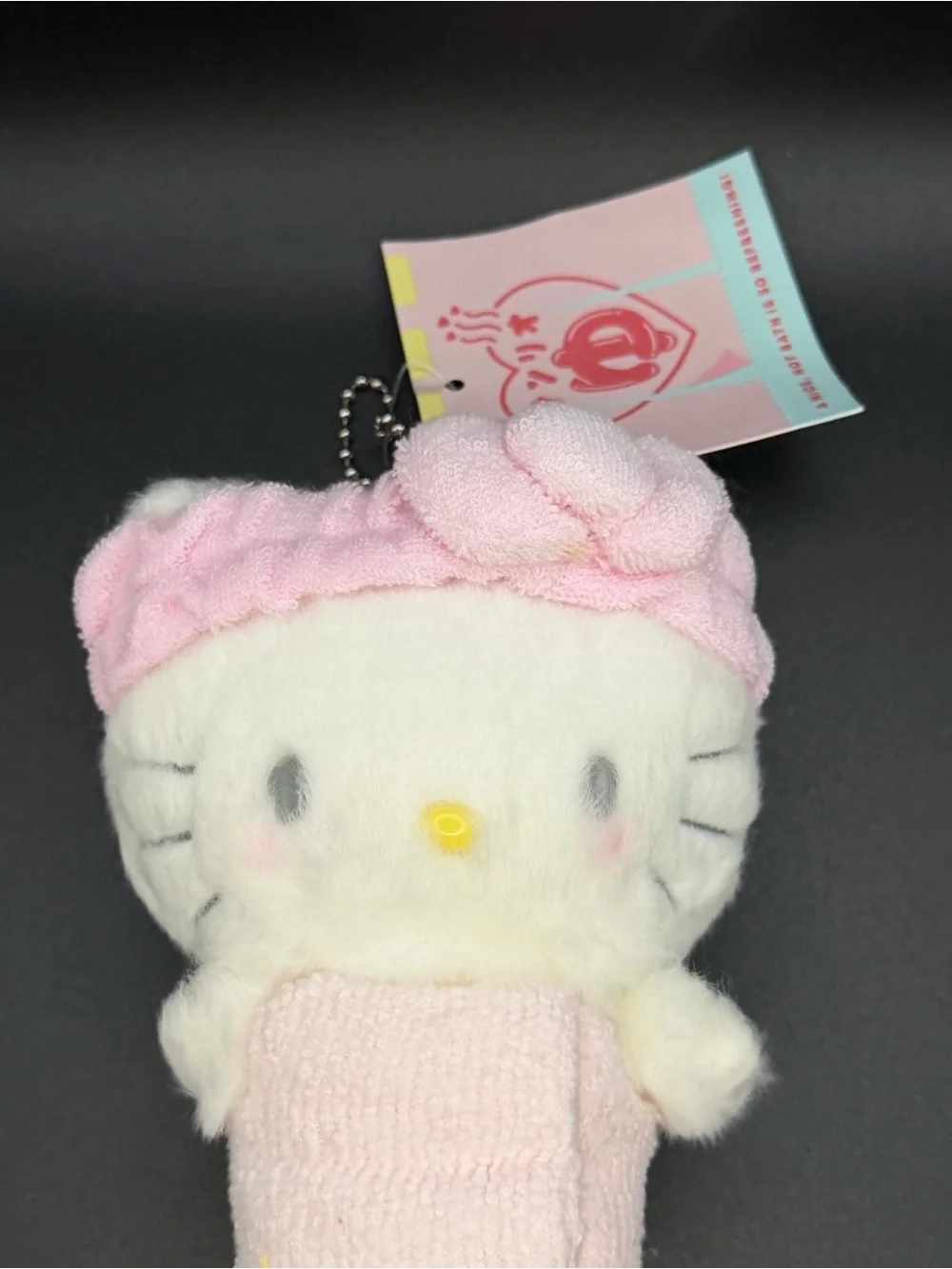 Sanrio Hello Kitty with shower outfit keychain/plush MK110